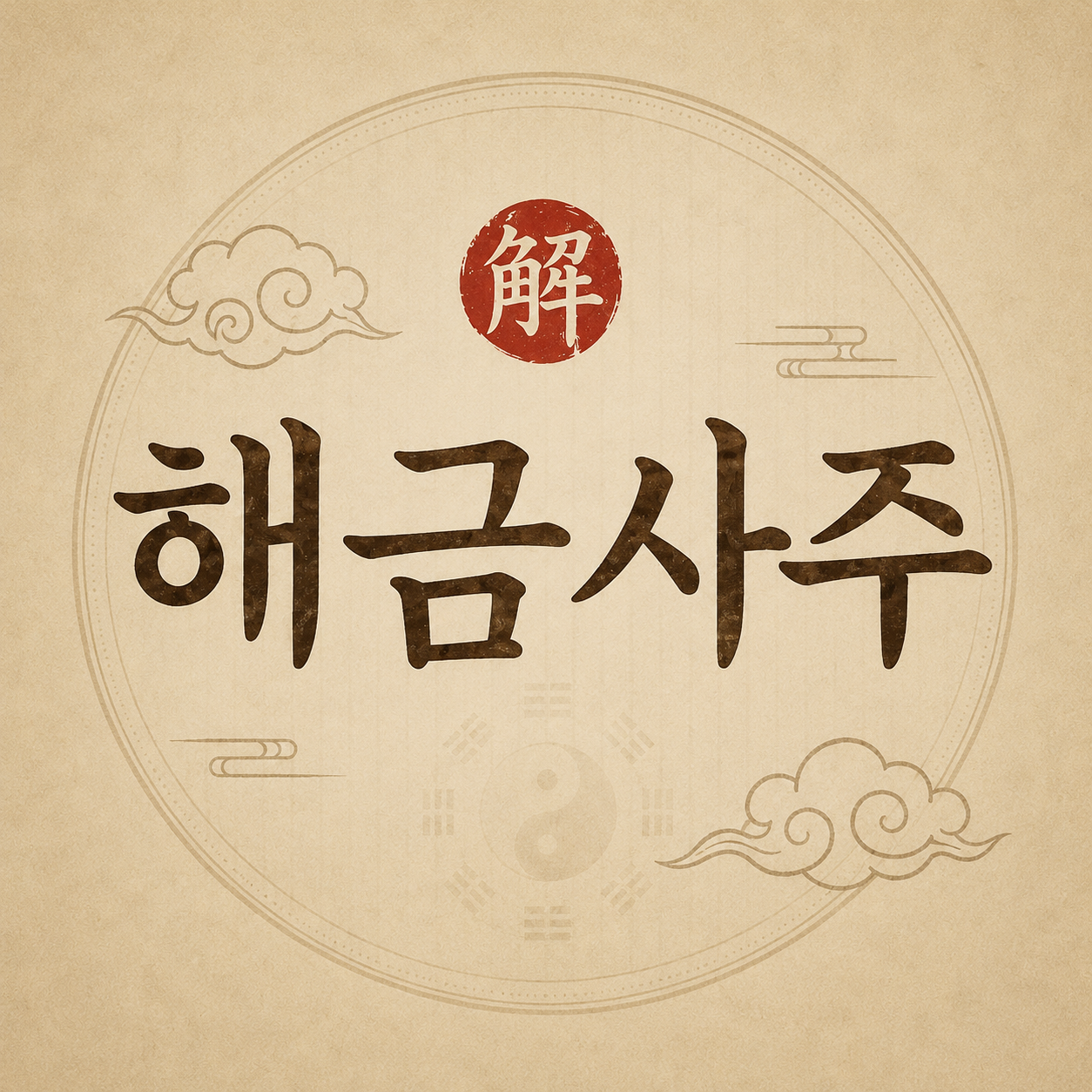 해금사주